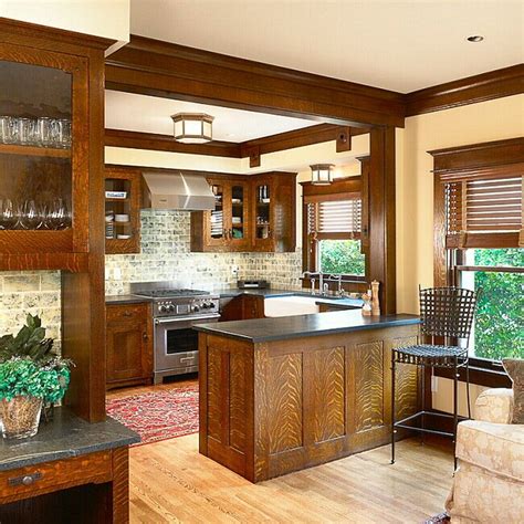 Bringing The Craftsman Style Into Your Kitchen Kitchen Cabinets