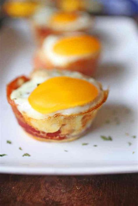 Bacon Wrapped Breakfast Cups With Jimmy Dean