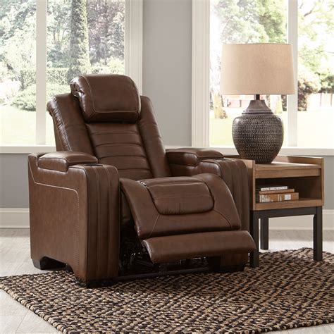Signature Design By Ashley Backtrack Power Recliner With Adjustable