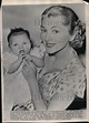 1949 Press Photo Joan Fontaine new daughter, Deborah Leslie Dozier,fir ...