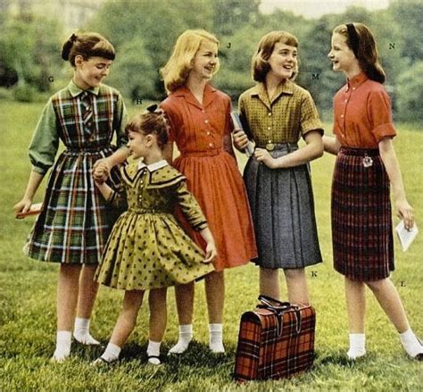 A Selection Of Wonderfully Cute Back To School Dresses From 1960