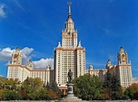 La emblemática Universidad Estatal de Moscú