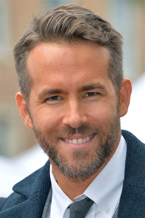 Ryan Reynolds Grey Hair Men Mens Hairstyles Haircuts For Men Hot Sex