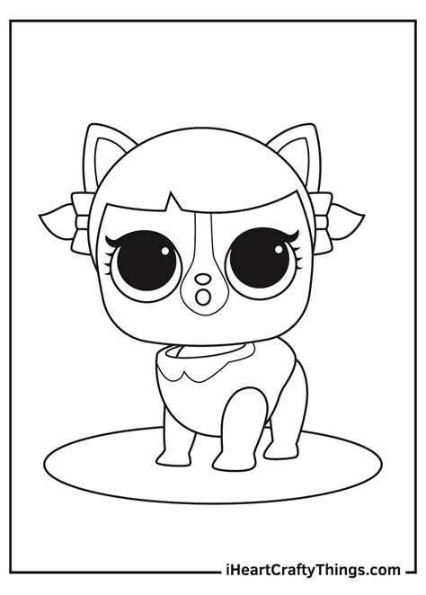Lol Surprise Pets Coloring Pages Updated 2021