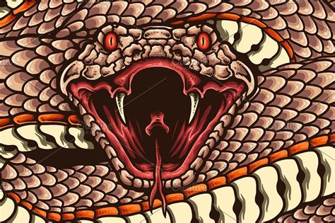 Wild And Dangerous Japanese Snake Tattoo Tattoo Style Drawings