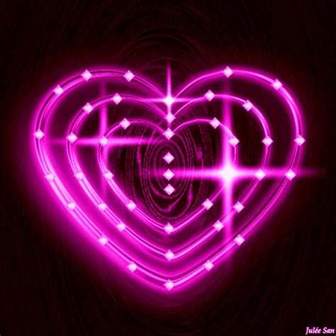 Neon Purple Heart 