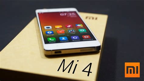 Xiaomi Mi4 Unboxing And Hands On Youtube