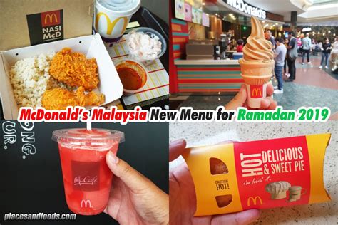 Do note that effective 1 september 2018, a 6% service tax would be chargeable to the menu prices. McDonald's Malaysia New Menu for Ramadan 2019