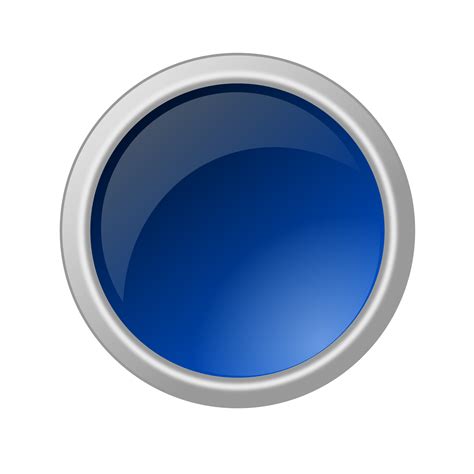 Button Clipart Blue Button Button Blue Button Transparent Free For