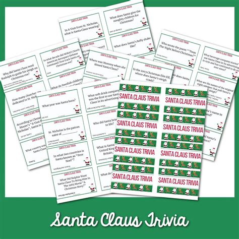 Santa Claus Trivia Questions Micheletripple