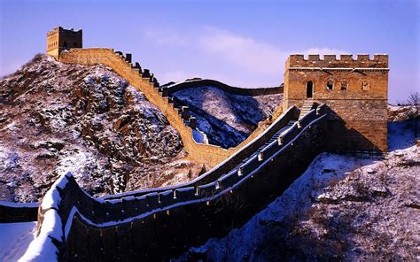 Wallpaper Id 504761 China Built Structure Snow Mountain Fort