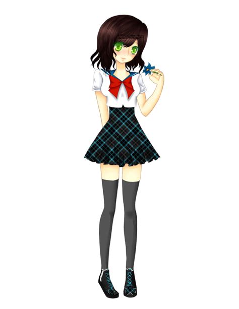 Anime Girl Full Body Drawing Free Download On Clipartmag