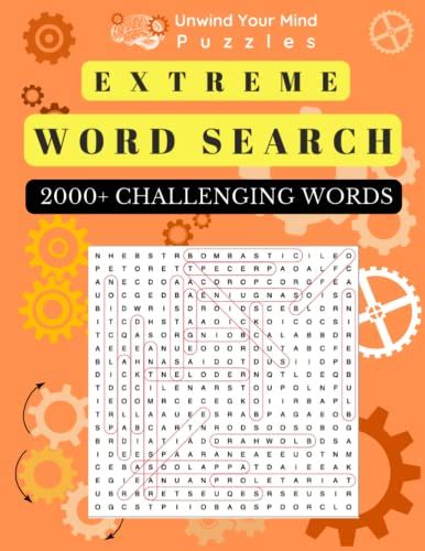 Extreme Word Search For Adults Puzzles With Challenging Words By Peter