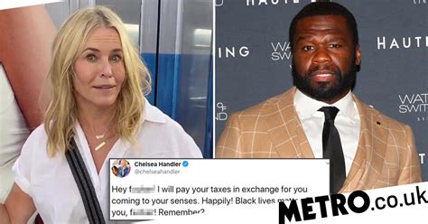 Chelsea Handler Steps In After Ex 50 Cent Says Hes Voting For Trump
