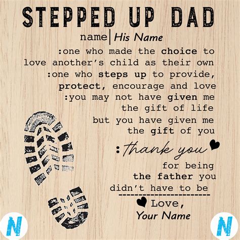 Stepped Up Dad Svg File Fathers Day Svg Png Glowforge Etsy