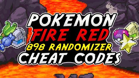 Pokemon Fire Red 898 Randomizer Cheat Codes Youtube