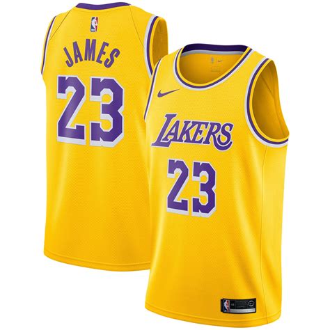 24 on the back, where he finished. i'm partial to 8. LeBron James Los Angeles Lakers Nike 2018/19 Swingman ...