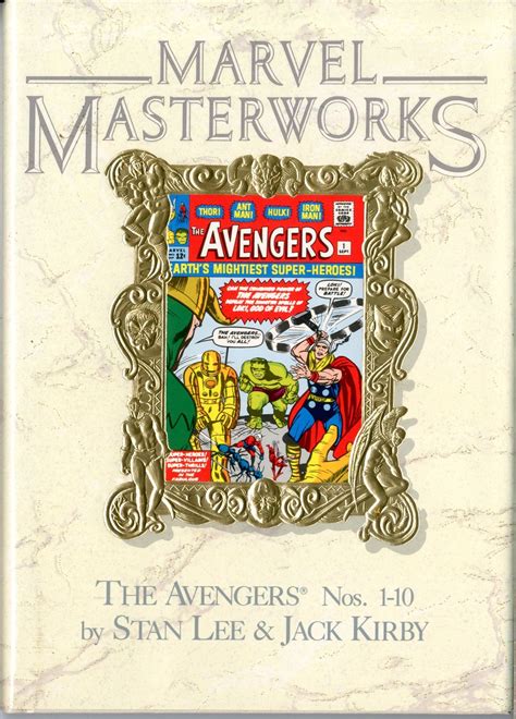 Marvel Masterworks The Avengers Issue 1 10 Other Products Details
