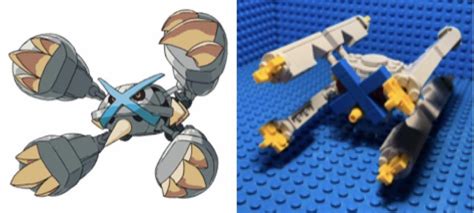 Shiny Mega Metagross R Legopokemon