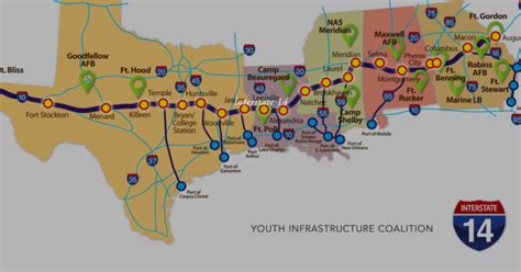 Newly Proposed I 14 Would Link Five Southern States