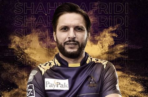 Shahid Afridi Joins Quetta Gladiators For His Last PSL