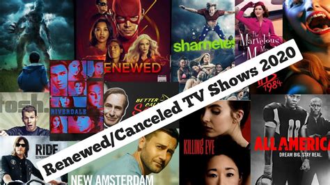 Canceled And Renewed Tv Shows 2020 Youtube