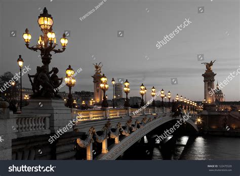 Alexander Iii Bridge Paris France Stock Photo 122475520 Shutterstock