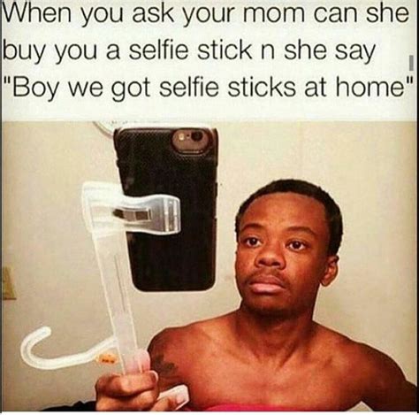 Homemade Selfie Stick Hahahaha Funny Humor Hilarious