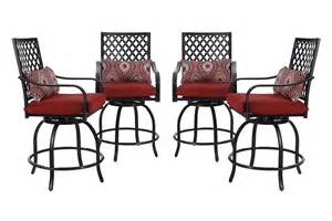 Add some movement to your patio with one of our versatile akoya swivel chairs. PHI VILLA Outdoor Swivel Bar Stools Bar Height Patio ...