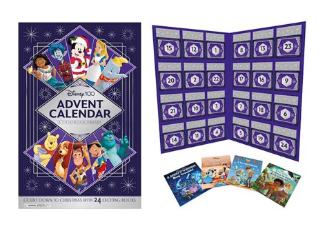 “disney 100 Advent Calendar A Storybook Library” Available For