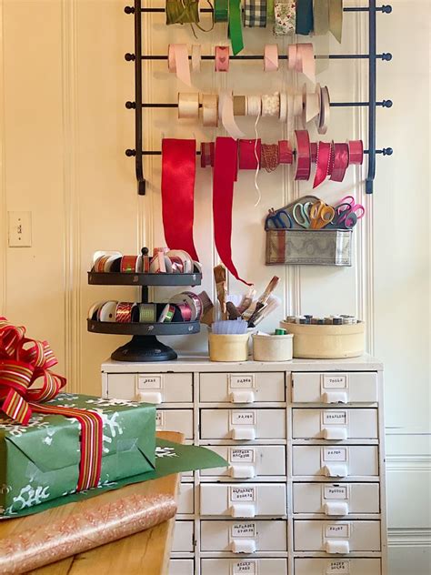 How To Organize Your T Wrapping Room My 100 Year Old Home