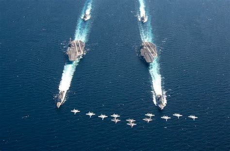Truman Lincoln Strike Groups Conduct Dual Carrier Ops