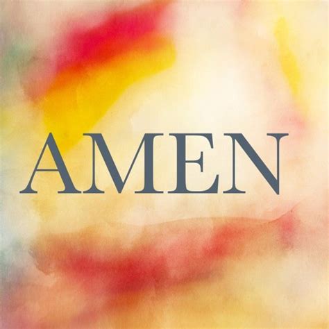 The Case Against Saying Amen To Everything Letterpile