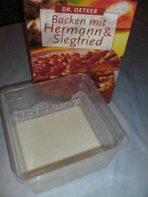 Am ende wird daraus ein kuchen. Grundrezept Hermann-Teig - Rezept mit Bild - kochbar.de