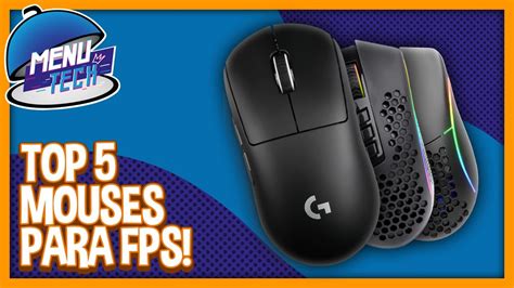 TOP 5 MOUSES PARA JOGOS FPS AS MELHORES OPÇÕES DE MOUSE PARA JOGOS