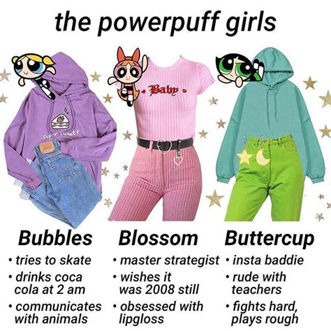 Niche Meme Boogzel Apparel Powerpuff Girls Costume Powerpuff Girls