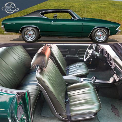 1969 Chevrolet Malibu Metallic Green Body With Green Interior And Chevy