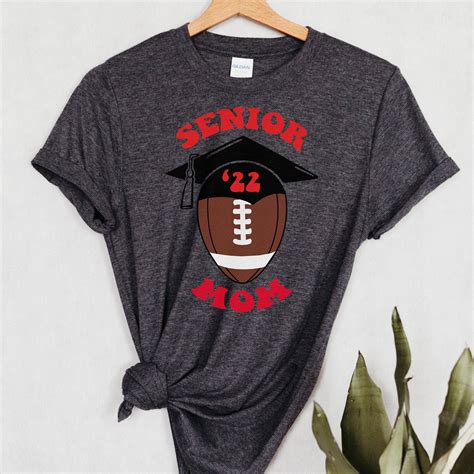 Mom Football Tshirt Football Senior Mom Shirt 2022 Senior Etsy