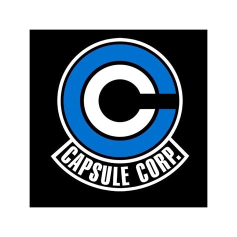 T Shirt Dragon Ball Capsule Corp Logo Large