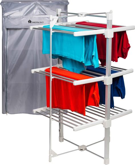 Buy Homefront Electric Heated Clothes Airer Dryer Rack Indoor Deluxe