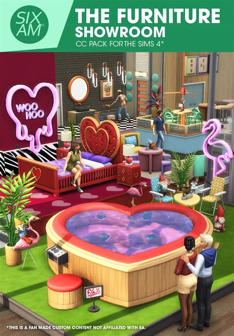 The Furniture Showroom Cc Pack For The Sims 4 Sixam Cc