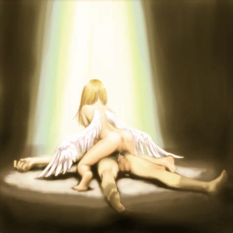 Rule 34 After Sex Afterglow Angel Angel Wings Anus Ass