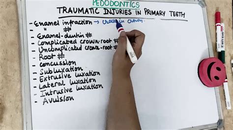 Traumatic Injuries In Pediatric Dentistry Youtube