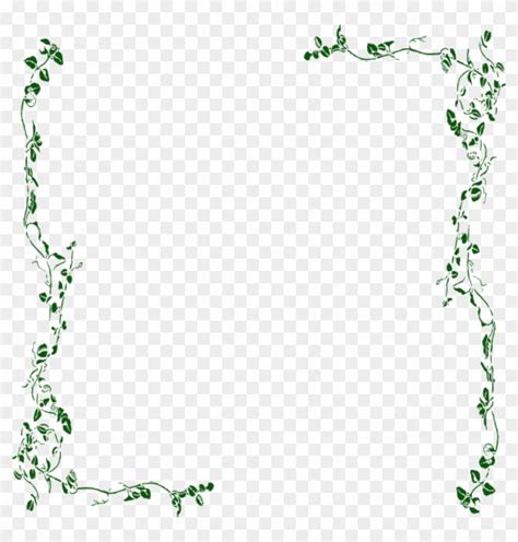 Download Vine Border Clipart Ivy Vine Clip Art Vine Border