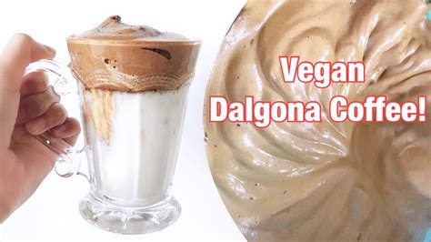 Vegan Dalgona Coffee Recipe Instant Coffee Frothy How To