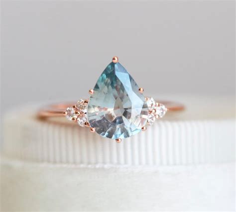 Modern bride gemstone womens lab created white sapphire 10k white gold bridal set. Pin on Engagement Ring