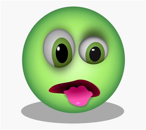Graphic Image Of Cartoon Green Vomit Emoji Bad Smell Diffuser Blends