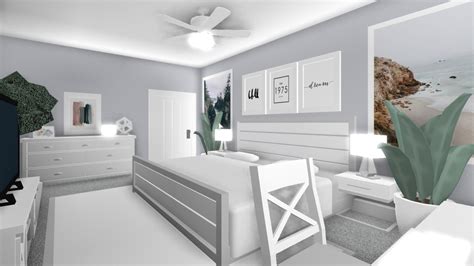 Master Bedroom Bloxburg Room Ideas Aesthetic