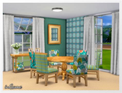 My Sims 4 Blog Objects Dining Recolors