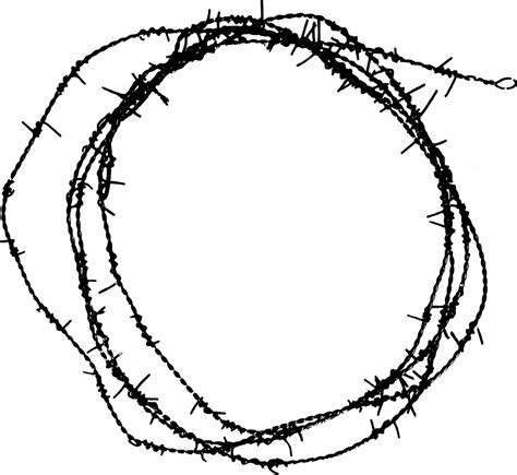 Barbed wire heart png, barbed wire heart files for cutting, barbed wire heart download, barbed wire heart image svg clearcutsupply. 7 Circle Barbed Wire Frame (PNG Transparent) | OnlyGFX.com